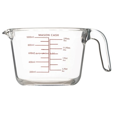 Mason Cash Μεζούρα-Κανάτα Πυράντοχη Γυάλινη Classic Collection ,1L Mason Cash Μεζούρα-Κανάτα Πυράντοχη Γυάλινη Classic Collection ,1L