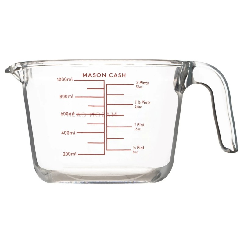 Mason Cash Μεζούρα-Κανάτα Πυράντοχη Γυάλινη Classic Collection ,1L Mason Cash Μεζούρα-Κανάτα Πυράντοχη Γυάλινη Classic Collection ,1L