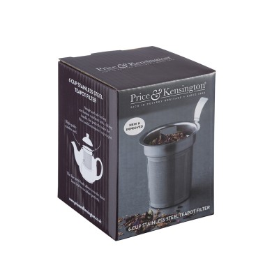 Price & Kensington Φίλτρο Τσαγιού για Τσαγιέρα Ανοξείδωτο Ατσάλι 6 Ατόμων 1100ml Price & Kensington Φίλτρο Τσαγιού για Τσαγιέρα Ανοξείδωτο Ατσάλι 6 Ατόμων 1100ml