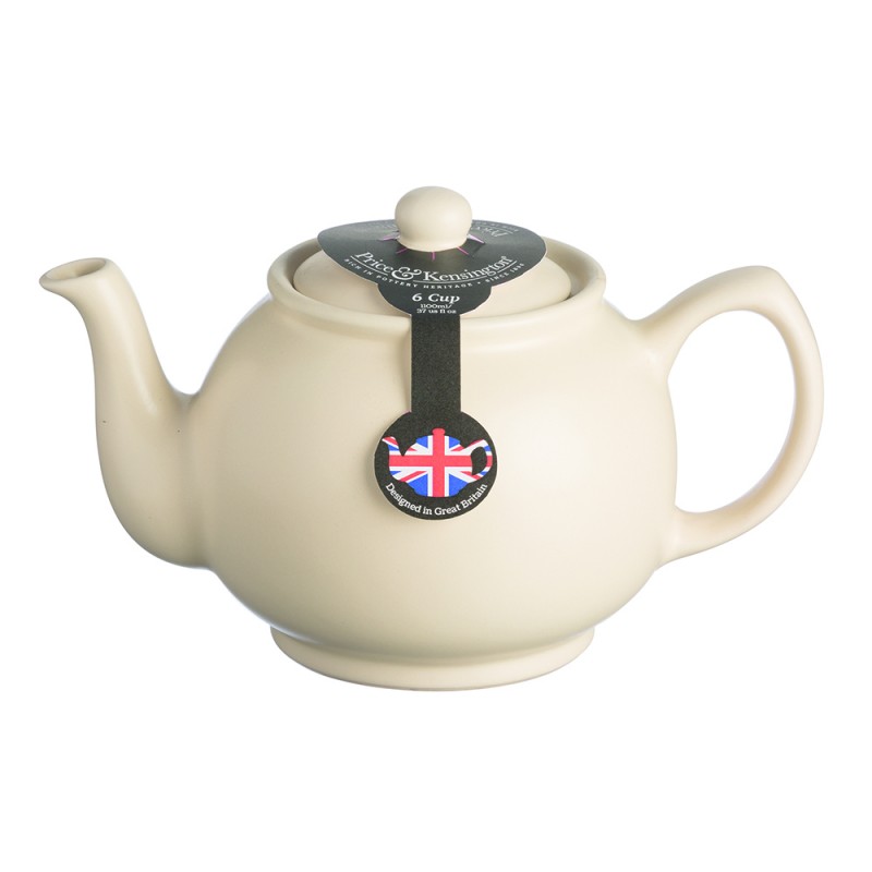 Price & Kensington Τσαγιέρα Κρεμ Ματ Stoneware 1100ml Price & Kensington Τσαγιέρα Κρεμ Ματ Stoneware 1100ml