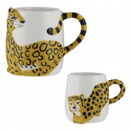 Price & Kensington Κούπες Κεραμικές Σετ 2τμχ Cheetah 405+195ml  Price & Kensington Κούπες Κεραμικές Σετ 2τμχ Cheetah 405+195ml