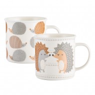 Price & Kensington Κούπες Πορσελάνης Σετ 2τμχ Hedgehog 380ml  Price & Kensington Κούπες Πορσελάνης Σετ 2τμχ Hedgehog 380ml
