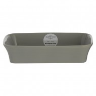 Mason Cash Ταψί Ορθογώνιο Stoneware Γκρι 32x21x7εκ Mason Cash Ταψί Ορθογώνιο Stoneware Γκρι 32x21x7εκ