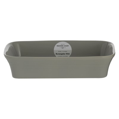Mason Cash Ταψί Ορθογώνιο Stoneware Γκρι 32x21x7εκ Mason Cash Ταψί Ορθογώνιο Stoneware Γκρι 32x21x7εκ