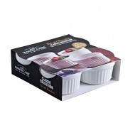 Mason Cash Ramekin Πυρίμαχα Σετ 4τμχ Stoneware Λευκό 9x5εκ Mason Cash Ramekin Πυρίμαχα Σετ 4τμχ Stoneware Λευκό 9x5εκ