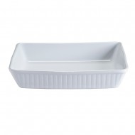 Mason Cash Ταψί Ορθογώνιο Stoneware Λευκό 33x27x7εκ Mason Cash Ταψί Ορθογώνιο Stoneware Λευκό 33x27x7εκ