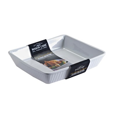 Mason Cash Ταψί Ορθογώνιο Stoneware Λευκό 33x27x7εκ Mason Cash Ταψί Ορθογώνιο Stoneware Λευκό 33x27x7εκ