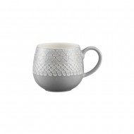 Mason Cash Κούπα Ανάγλυφη Γκρί Stoneware 350ml Mason Cash Κούπα Ανάγλυφη Γκρί Stoneware 350ml