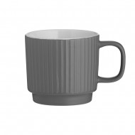 Mason Cash Κούπα Πορσελάνης Fine Bone China Γκρί 355ml Mason Cash Κούπα Πορσελάνης Fine Bone China Γκρί 355ml