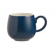 Mason Cash Κούπα Ανάγλυφη Ναυτικό Μπλέ Stoneware 350ml Mason Cash Κούπα Ανάγλυφη Ναυτικό Μπλέ Stoneware 350ml