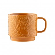 Mason Cash Κούπα Ανάγλυφη Ώχρα Stoneware 300ml Mason Cash Κούπα Ανάγλυφη Ώχρα Stoneware 300ml
