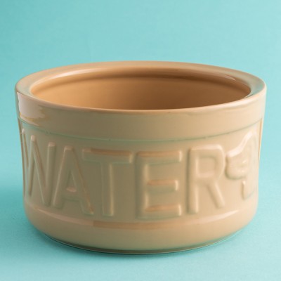 Mason Cash Μπολ Νερού Κατοικίδιων Ανάγλυφο Stoneware Τερακότα 0,9L-15x9εκ