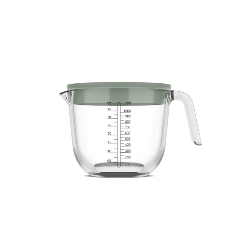 Mepal Γυάλινη Μεζούρα με Καπάκι Chef It Nordic Sage ,1000 ml Mepal Γυάλινη Μεζούρα με Καπάκι Chef It Nordic Sage ,1000 ml