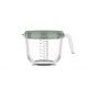 Mepal Γυάλινη Μεζούρα με Καπάκι Chef It Nordic Sage ,1000 ml Mepal Γυάλινη Μεζούρα με Καπάκι Chef It Nordic Sage ,1000 ml