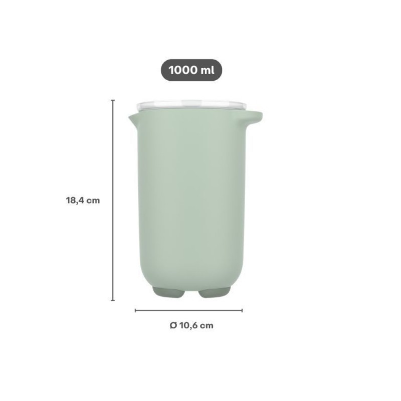 Mepal Κανάτα Ανάμειξης με Καπάκι Chef It Navy, 1000 ml Mepal Κανάτα Ανάμειξης με Καπάκι Chef It Navy, 1000 ml
