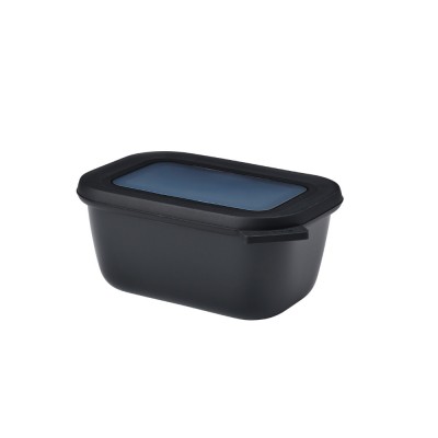 Mepal Φαγητοδοχείo Cirqula Rectangular, Nordic Black 1500ml Mepal Φαγητοδοχείo Cirqula Rectangular, Nordic Black 1500ml