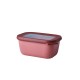 Mepal Φαγητοδοχείo Cirqula Rectangular, Vivid Mauve 750ml