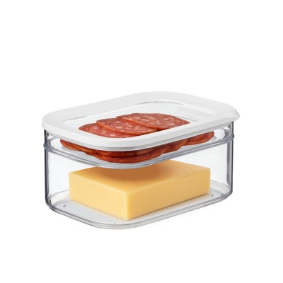 Mepal Δοχεία Αποθήκευσης Αλλαντικών Στοιβαζόμενα Σετ 2τμχ,Modula Fridge Box White, 2000ml +550ml Mepal Δοχεία Αποθήκευσης Αλλαντικών Στοιβαζόμενα Σετ 2τμχ,Modula Fridge Box White, 2000ml +550ml