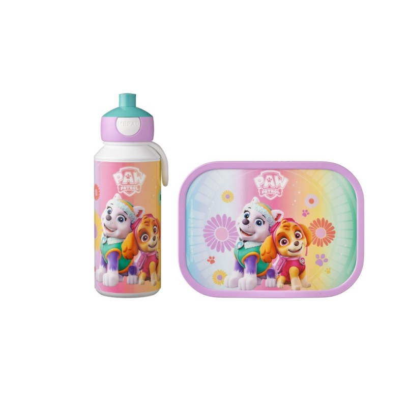 Mepal Σετ Παγούρι και Φαγητοδοχείο Paw Patrol Girls, Campus