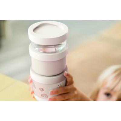 Mepal Σετ 3τμχ Δοχεία Σνακ Στοιβαζόμενα Sunshine and Rainbow 550ml Mepal Σετ 3τμχ Δοχεία Σνακ Στοιβαζόμενα Sunshine and Rainbow 550ml