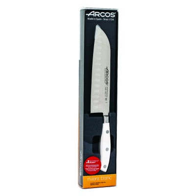 Arcos Riviera Μαχαίρι Santoku με Αυλάκια 18εκ Arcos Riviera Μαχαίρι Santoku με Αυλάκια 18εκ