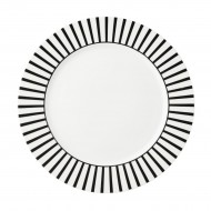 Dutch Rose Πιάτο Πορσελάνης Stripe 26εκ Dutch Rose Πιάτο Πορσελάνης Stripe 26εκ