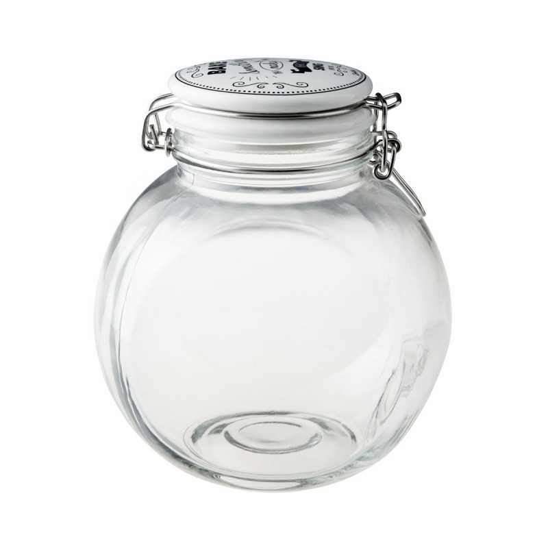 Dutch Rose Βάζο Αποθήκευσης Γυάλινο Candy Jar 2,4L