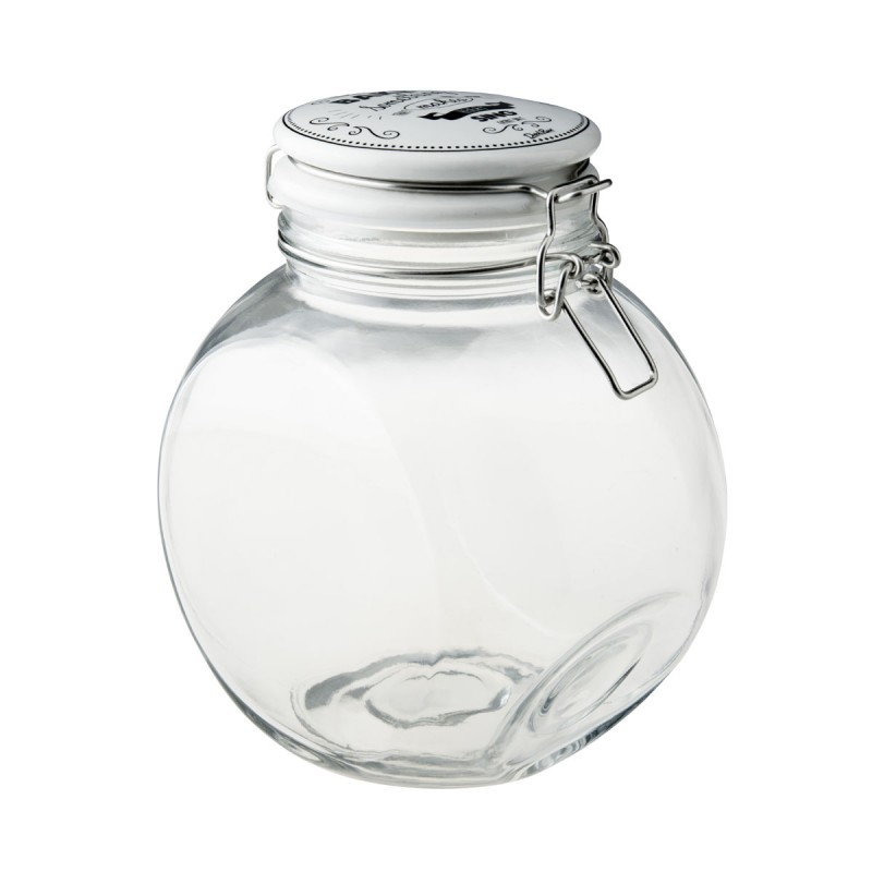 Dutch Rose Βάζο Αποθήκευσης Γυάλινο Candy Jar 2,4L