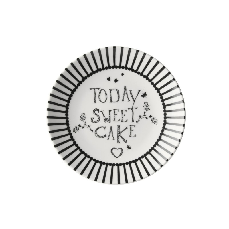 Dutch Rose Πιάτο Πορσελάνης Sweet Petit Four 12εκ