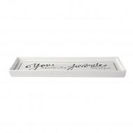 Dutch Rose Πιατέλα Ορθογώνια Πορσελάνης Favorite 33x11εκ Dutch Rose Πιατέλα Ορθογώνια Πορσελάνης Favorite 33x11εκ