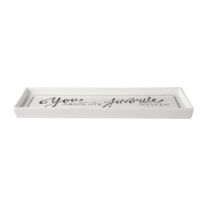 Dutch Rose Πιατέλα Ορθογώνια Πορσελάνης Favorite 33x11εκ Dutch Rose Πιατέλα Ορθογώνια Πορσελάνης Favorite 33x11εκ