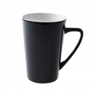 Dutch Rose Κούπα XL Πορσελάνης Plain Black 45cl Dutch Rose Κούπα XL Πορσελάνης Plain Black 45cl