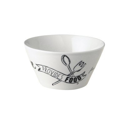 Dutch Rose Μπολ Πορσελάνης Soul White 14εκ Dutch Rose Μπολ Πορσελάνης Soul White 14εκ
