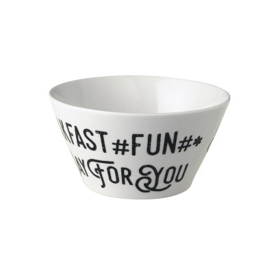 Dutch Rose Μπολ Πορσελάνης Fun White 14εκ Dutch Rose Μπολ Πορσελάνης Fun White 14εκ
