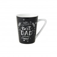 Dutch Rose Κούπα Πορσελάνης Best Dad 32cl Dutch Rose Κούπα Πορσελάνης Best Dad 32cl