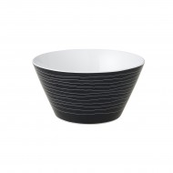Dutch Rose Μπολ Πορσελάνης Stripe White14εκ Dutch Rose Μπολ Πορσελάνης Stripe White14εκ