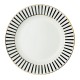 Dutch Rose Πιάτο Πορσελάνης Stripe Gold 26εκ