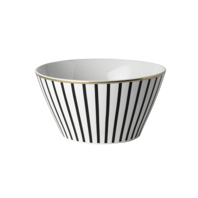 Dutch Rose Μπολ Πορσελάνης Stripe Gold 10εκ Dutch Rose Μπολ Πορσελάνης Stripe Gold 10εκ