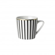 Dutch Rose Κούπα Πορσελάνης Stripe Gold 21cl Dutch Rose Κούπα Πορσελάνης Stripe Gold 21cl