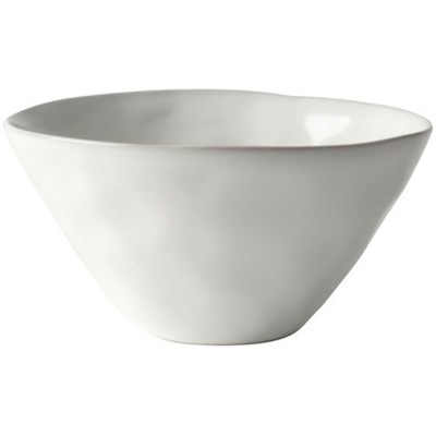 Dutch Rose Μπολ Λευκό Stoneware Organic 14x7εκ Dutch Rose Μπολ Λευκό Stoneware Organic 14x7εκ