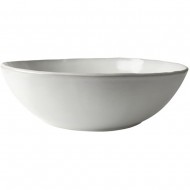 Dutch Rose Φρουτιέρα Λευκή Stoneware Organic 33x10εκ Dutch Rose Φρουτιέρα Λευκή Stoneware Organic 33x10εκ