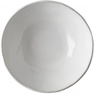 Dutch Rose Φρουτιέρα Λευκή Stoneware Organic 33x10εκ Dutch Rose Φρουτιέρα Λευκή Stoneware Organic 33x10εκ