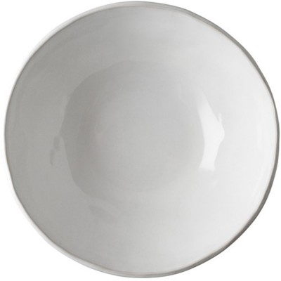 Dutch Rose Φρουτιέρα Λευκή Stoneware Organic 33x10εκ Dutch Rose Φρουτιέρα Λευκή Stoneware Organic 33x10εκ