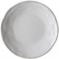 Dutch Rose Πιάτο Λευκό Stoneware Organic 17εκ Dutch Rose Πιάτο Λευκό Stoneware Organic 17εκ