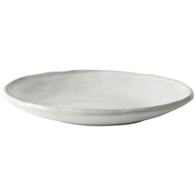 Dutch Rose Πιάτο Λευκό Stoneware Organic 17εκ Dutch Rose Πιάτο Λευκό Stoneware Organic 17εκ