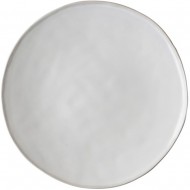 Dutch Rose Πιάτο Λευκό Stoneware Organic 26,5εκ Dutch Rose Πιάτο Λευκό Stoneware Organic 26,5εκ