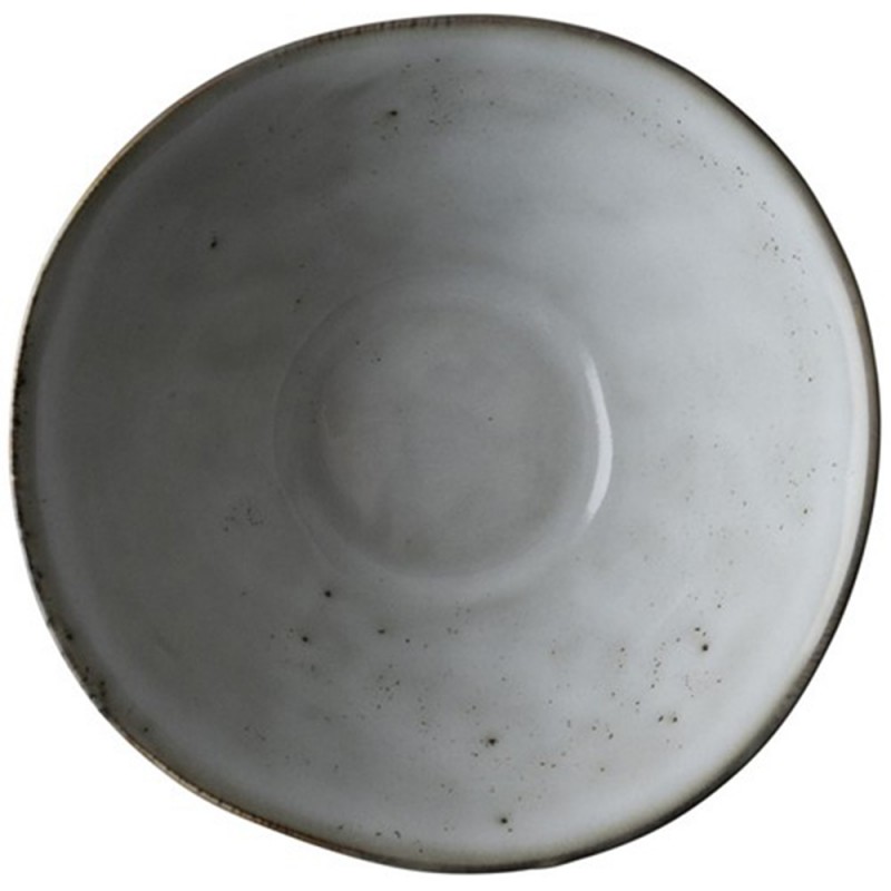 Dutch Rose Μπολ Γκρι Stoneware Organic 11x5εκ