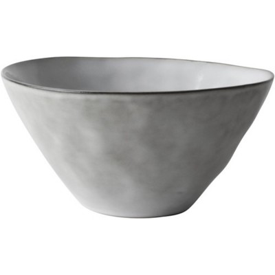 Dutch Rose Μπολ Γκρι Stoneware Organic 14x7εκ Dutch Rose Μπολ Γκρι Stoneware Organic 14x7εκ