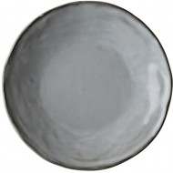 Dutch Rose Πιάτο Γκρι Stoneware Organic 17εκ Dutch Rose Πιάτο Γκρι Stoneware Organic 17εκ