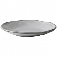 Dutch Rose Πιάτο Γκρι Stoneware Organic 17εκ Dutch Rose Πιάτο Γκρι Stoneware Organic 17εκ